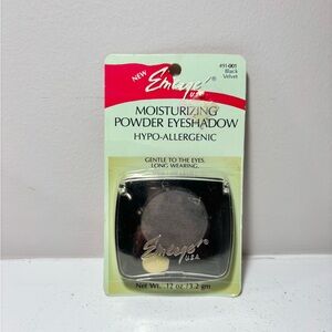 Emerge Black Velvet Moisturizing Powder Eyeshadow Talc